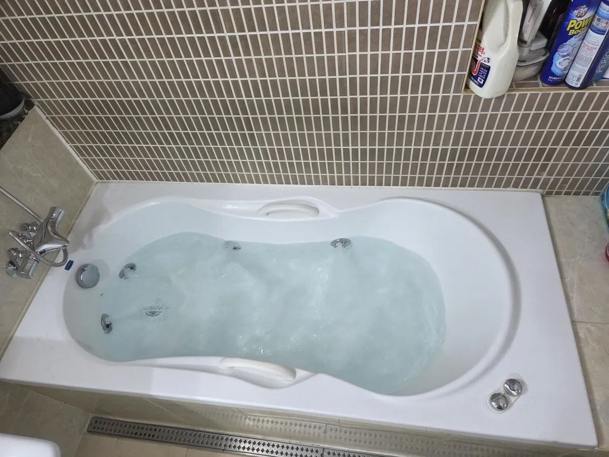 경남 진주 월풀 순환 모터 교체 현장 첫 촬영